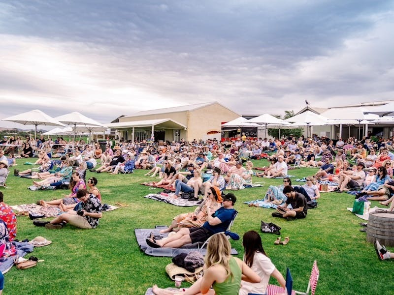 McLaren Vale Twilight Gourmet Festival at Lloyd Brothers with Kuti Shack