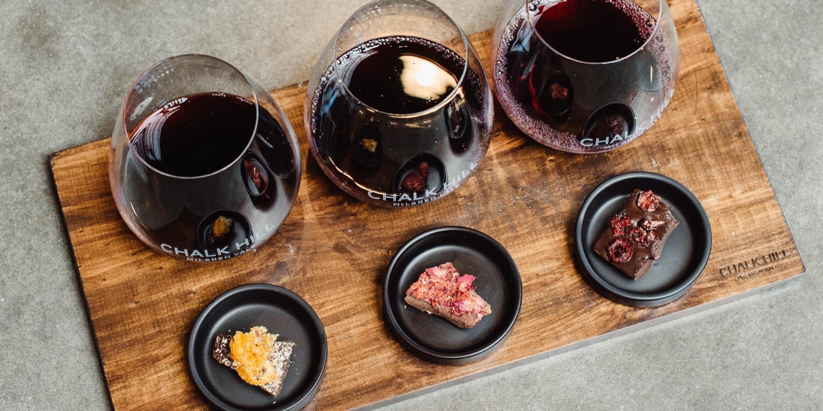 Chalk Hill Wines Chcolate Wine Tasting Experience