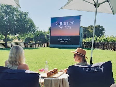SummerVines: Outdoor Cinema VIP Experience at Fox Creek Wines
